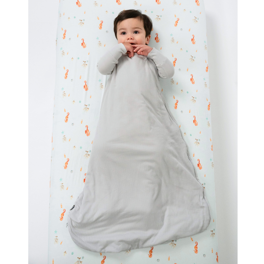 Belan J 1.0 TOG Ribbed Sleep Bag in Silver Cloud
