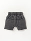 Little Bipsy Acid Wash Raw Edge Harem Short in Black