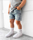Little Bipsy Distressed Denim Short