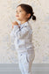 Jamie Kay Organic Cotton Maple Sweatshirt in Rose Floral Smoke