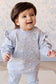 Jamie Kay Organic Cotton Maple Sweatshirt in Rose Floral Smoke