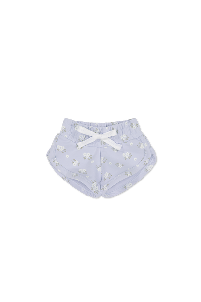 Jamie Kay Organic Cotton Ivy Shortie in Rose Floral Smoke