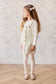 Jamie Kay Vintage Overall Dress in Eloise Whisper White