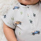 Belan J Bamboo Shortall Romper in Jeeps