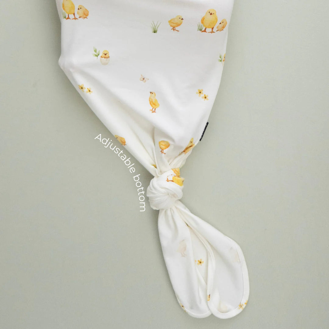 Belan J Knotted Sleep Gown in Chicks