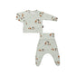 Belan J Take me Home Kimono Set in Giraffes