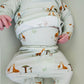 Belan J Take me Home Kimono Set in Giraffes