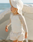 Quincy Mae Rashguard in Oat