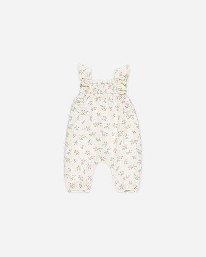 Quincy Mae Nova Romper in Strawberries