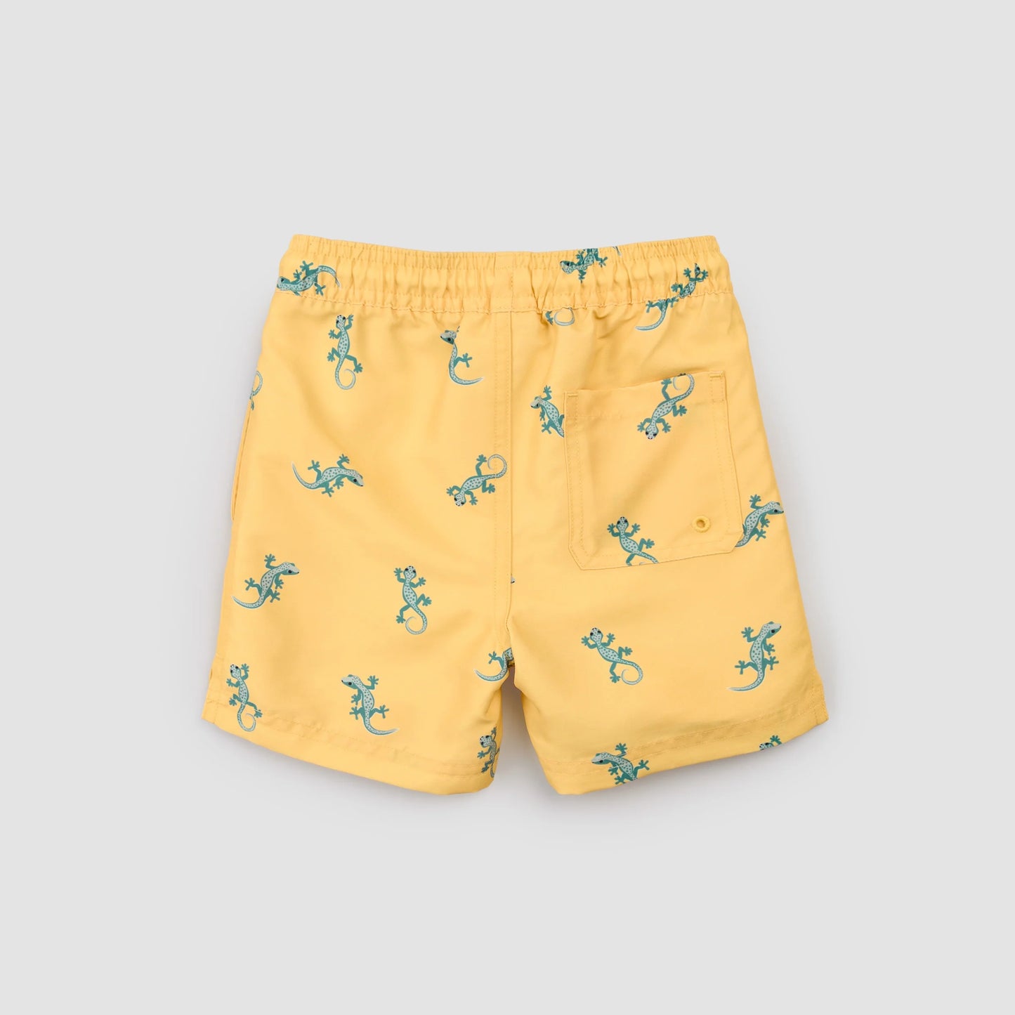 Miles the Label Swim Trunks in Gecko Print