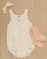 Quincy Mae Bow with Clip Set in Sage/Yellow/Melon