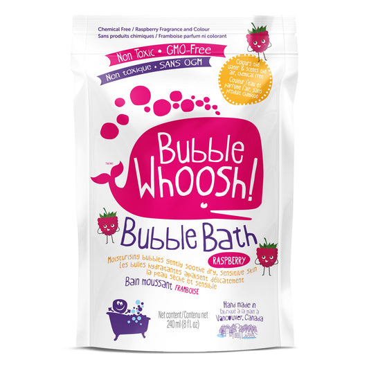 Bubble Woosh Bubble Bath in Raspberry
