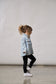 Little Bipsy Checkered Denim Shacket