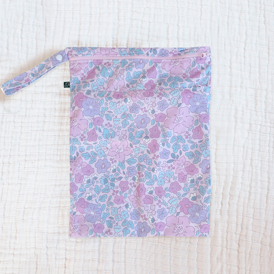 Honeysuckle Swim Wet Bag in Rosie Posie