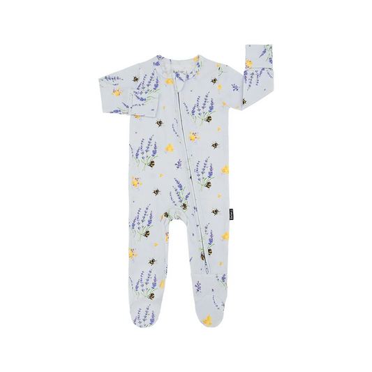Belan J Bamboo Footed Sleeper in Sweet B