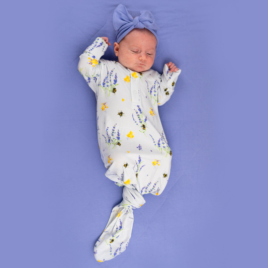 Belan J Knotted Sleep Gown in Sweet B