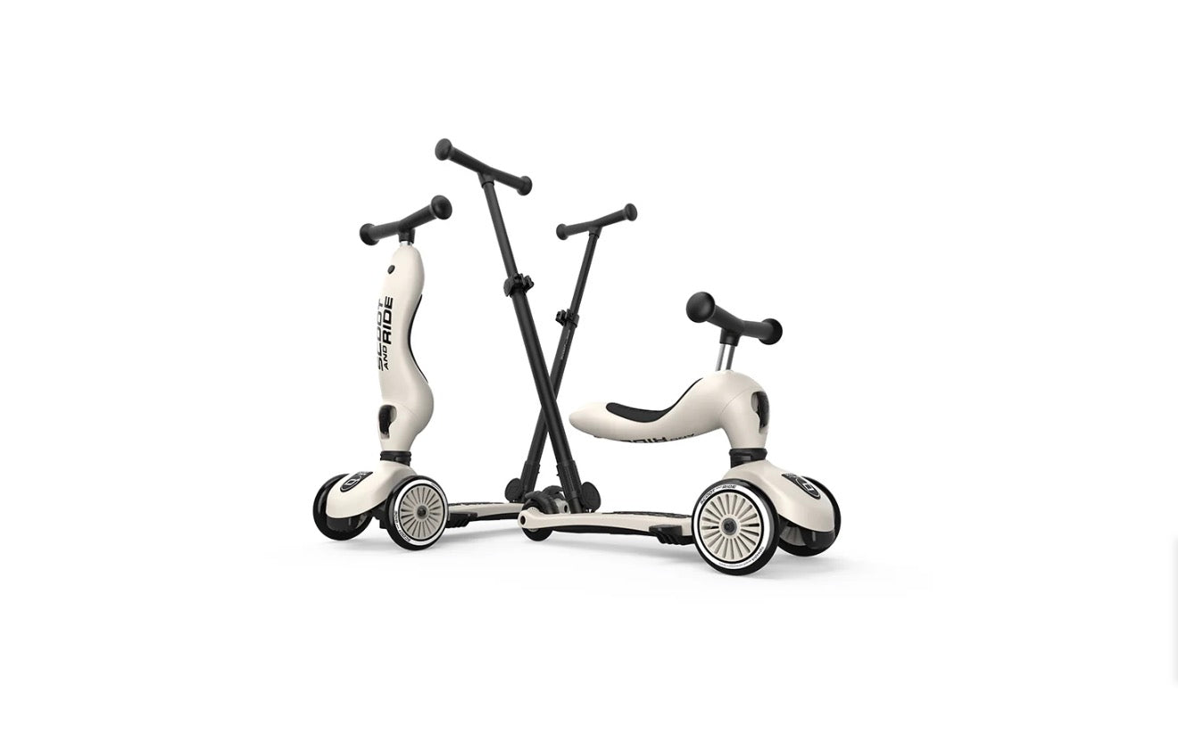 Scoot & Ride Highwaykick 1 - Push and Go in Ash