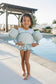 Current Tyed Floaties in Blue Herringbone