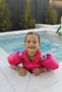 Current Tyed Floaties in Hot Pink
