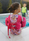 Current Tyed Floaties in Hot Pink