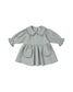Quincy Mae Marisol Dress in Steel Blue