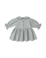 Quincy Mae Marisol Dress in Steel Blue