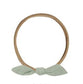 Quincy Mae Little Knot Headband in Fern