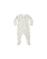 Quincy Mae Bamboo Zip Footie in Woodland
