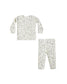 Quincy Mae Bamboo Pajama Set in Woodland