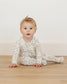 Quincy Mae Bamboo Zip Footie in Woodland