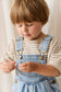 Jamie Kay Cecil Overall in Antique Blue