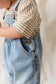Jamie Kay Cecil Overall in Antique Blue