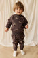 Jamie Kay Organic Cotton Dominic Trackpant in Pilot Planes Bistre