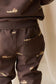 Jamie Kay Organic Cotton Dominic Trackpant in Pilot Planes Bistre