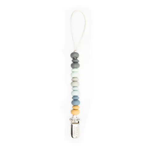 Bella Tunno Pacifier Clip in Soft Multi
