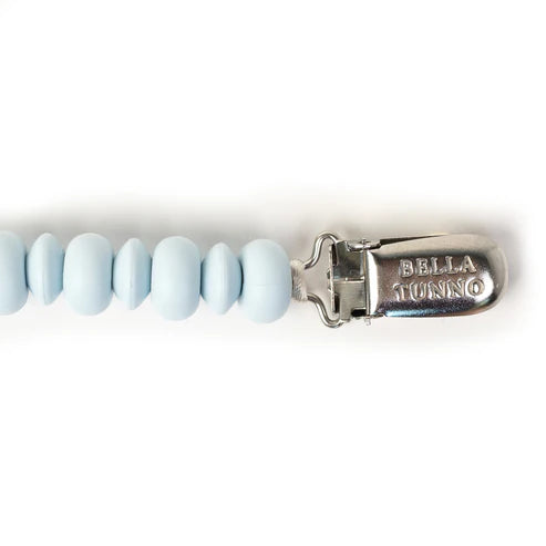 Bella Tunno Pacifier Clip in Sky Blue