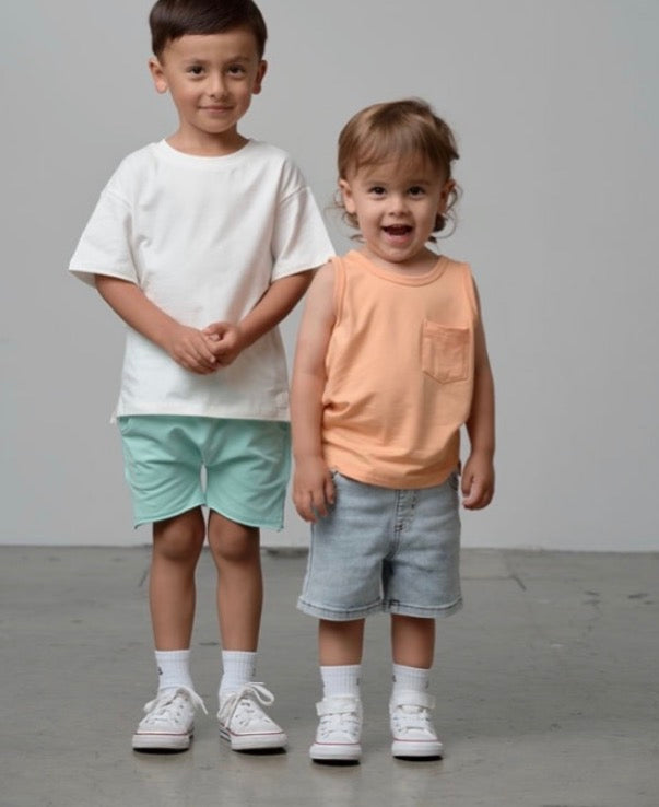 Little Bipsy Bamboo Pocket Tank in Melon