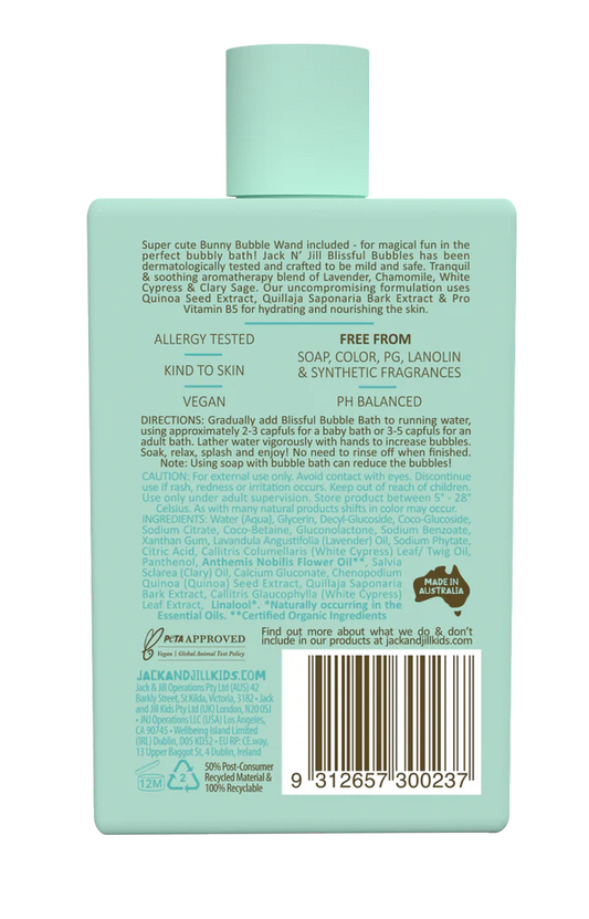 Jack N’ Jill Blissful Bubbles & Magic Bubble Wand