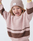 7AM Enfant Chunky Beanie in Ash Rose