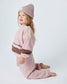 7AM Enfant Chunky Beanie in Ash Rose