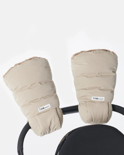 7AM Enfant Warmmuffs in Cappucino