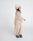 7AM Enfant Fuzzy Wide Pants in Pecan
