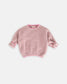 7AM Enfant Fuzzy Boxy Sweater in Ash Rose