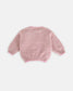7AM Enfant Fuzzy Boxy Sweater in Ash Rose