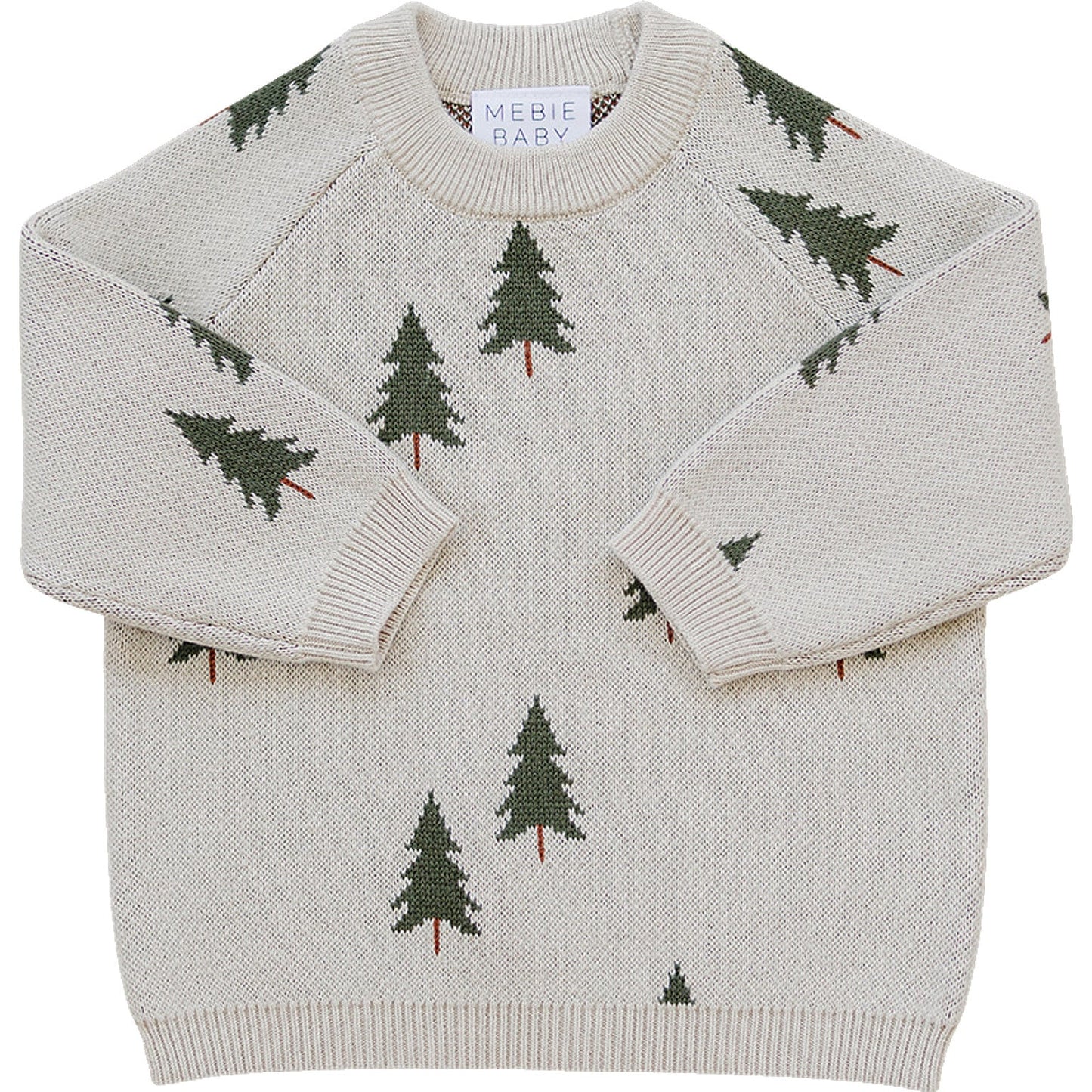 Mebie Baby Pine Tree Knit Sweater