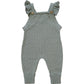 Mebie Baby Sage Green Ruffle Knit Overalls