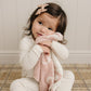 Mebie Baby Pink Bow Plush Blankets