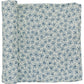 Mebie Baby Blue Blossom Muslin Swaddle Blanket