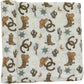 Mebie Baby Outlaw Cowboy Muslin Swaddle Blanket