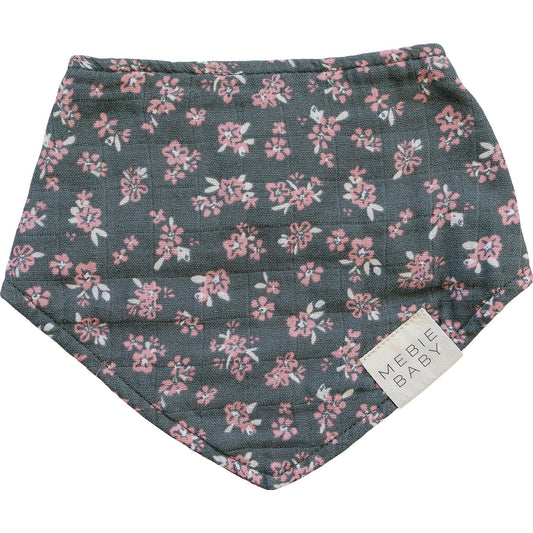 Mebie Baby Classic Bib in Olive Floral